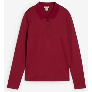 bonprix Poloshirt aus schwerer Bio-Baumwollerot 44Damen