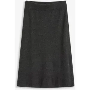 bonprix Ausgestellter Strickrockgrau 40Damen
