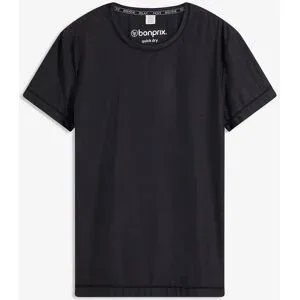 bonprix Ultrasoftes Sport-Shirt, schnelltrocknendschwarz 36Damen