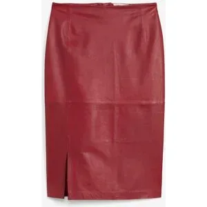 bonprix Lederrock aus Lammnapparot 36Damen