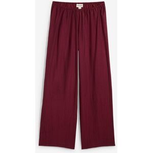 bonprix Schlupfhose aus strukturiertem Viskose-Mixrot 38Damen