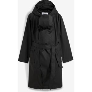 bonprix 3-in-1 wind- und wasserdichter Umstands- und Tragemantel mit zwei Einsätzenschwarz 36Damen