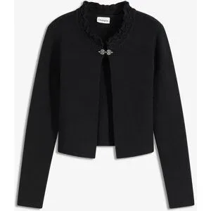 bonprix Trachten-Strickjackeschwarz 48Damen