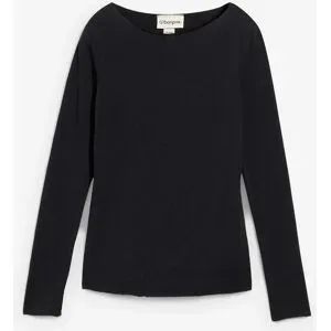 bonprix Leichtes Langarmshirtschwarz 36Damen