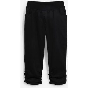 bonprix Capri-Hose aus Baumwoll-Mixschwarz 42Damen