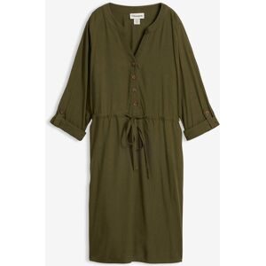 bonprix Blusenkleid aus softer Viskosegrün 36Damen
