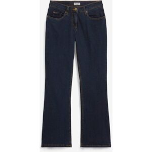 bonprix Bootcut-Jeans High Waist, Stretchblau 54Damen