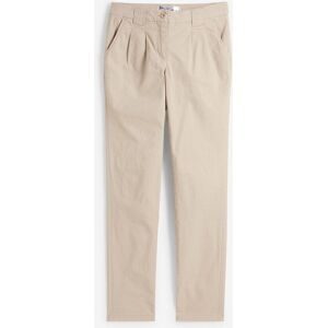 bonprix Chinohose schmale Form, mit Bundfalten und praktischen Taschen