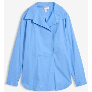 bonprix Longbluse mit V-Ausschnittblau 36Damen
