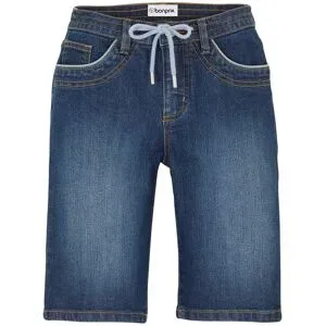 bonprix Bermudas schmale Passform, elastisches Material, mit Bindeband