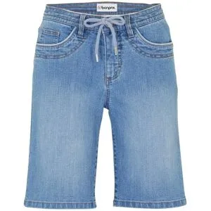 bonprix Bermudas schmale Passform, elastisches Material, mit Bindeband