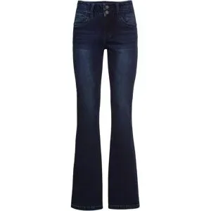 bonprix Bootcut-Jeans High Waist, Shapingblau 36Damen