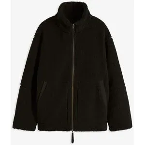 bonprix Gefütterte Teddy-Fleece Jackeschwarz 38Damen