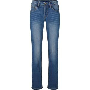 bonprix Straight-Jeans Mid Waist, Stretchblau 54Damen
