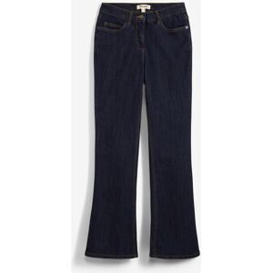 bonprix Bootcut-Jeans Mid Waist, Stretchblau 46Damen