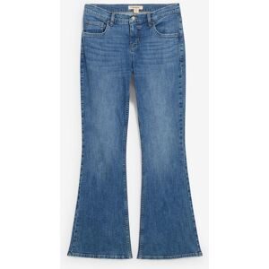 bonprix Flared-Jeans Mid Waistblau 54Damen