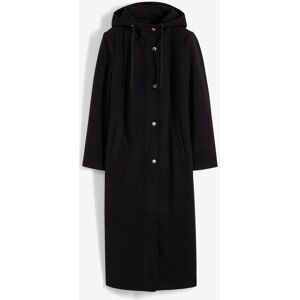 bonprix Mantel aus Wollimitat, Maxi-Längeschwarz 42Damen