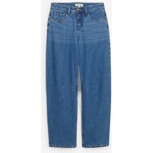 bonprix Barrel-Jeans Mid Waistblau 38Damen