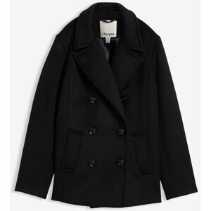 bonprix Cabanjacke aus Wolleschwarz 52Damen