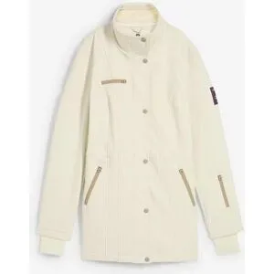 bonprix wasserabweisende Stretch-Softshell-Longjackegrau 50Damen