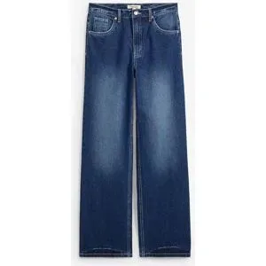 bonprix Weite Jeans loose fit Passform, hoher Bund, aus überwiegend Baumwolle