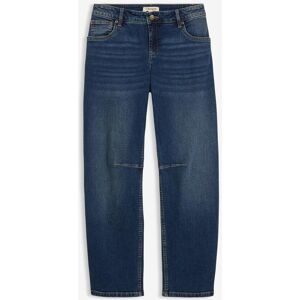 bonprix Barrel-Jeans, Mid Waistblau 48Damen