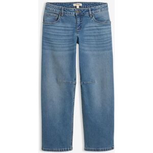 bonprix Barrel-Jeans, Mid Waistblau 46Damen