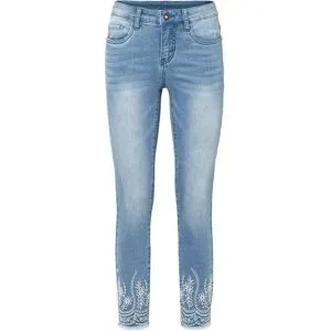 bonprix Skinny-fit-Jeans Skinny Fit, mit Elasthan-Anteil, Cropped Schnitt