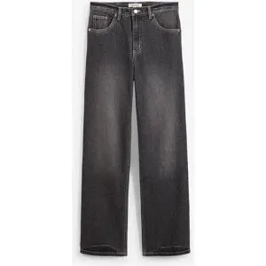 bonprix Weite Jeans loose fit Passform, hoher Bund, aus überwiegend Baumwolle