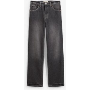 bonprix Weite Jeans loose fit Passform, hoher Bund, aus überwiegend Baumwolle