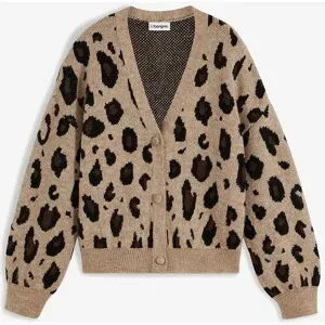 bonprix gemusterte Strickjackebeige 44Damen