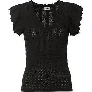 bonprix Strickshirt aus softem Viskose-Mixschwarz 44Damen