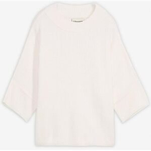 bonprix Boxy-Pullover aus softem Viskose-Mixweiß 40Damen