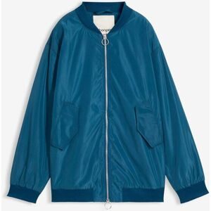 bonprix Weite Pilotenjacke mit Leofutterpetrol 50Damen