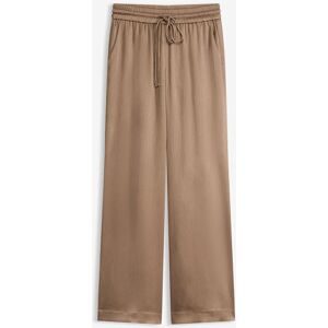 bonprix Weite Hose mit Bequembundbraun 40Damen