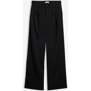 bonprix Bundfaltenhose mit Viskoseschwarz 50Damen