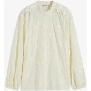 bonprix Schlupfbluse aus reiner Baumwolleweiß 38Damen