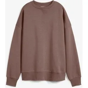bonprix Oversize-Sweatshirtbraun 48Damen