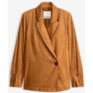 bonprix Velourslederimitat Blazerbraun 44Damen