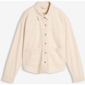 bonprix Denim Shaket / Jeansjackefarblos 54Damen
