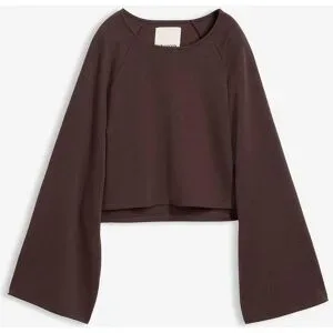 bonprix Cape-Langarmshirtbraun 40Damen