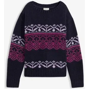 bonprix Norweger-Pullover aus dickem Materialblau 44Damen