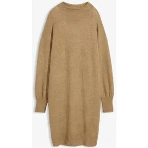 bonprix Meliertes Strickkleidbeige 44Damen