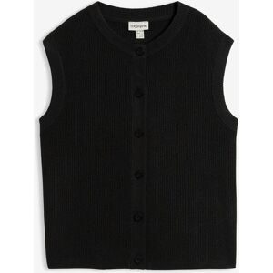 bonprix Grobstrick-Pullunderschwarz 44Damen