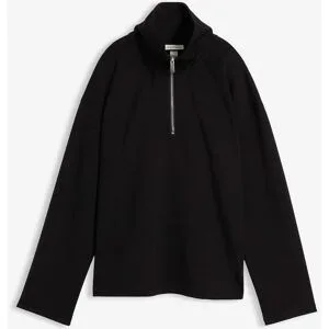 bonprix Troyer aus Viskose-Mixschwarz 36Damen