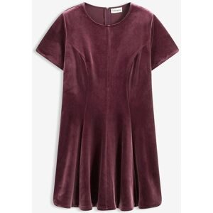 bonprix Minikleid aus softem Samtrot 40Damen