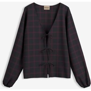 bonprix Weite Bluse aus softer Viskoseschwarz 46Damen
