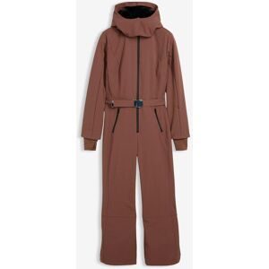 bonprix wasserabweisender, warmgefütterter Softshell-Skianzugbraun 44Damen