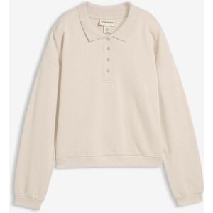 bonprix Sweatshirt aus reiner Bio-Baumwollegrau 52Damen