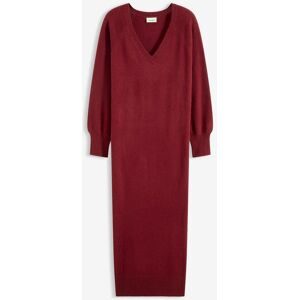bonprix Oversized Strickkleid in Midilängerot 52Damen